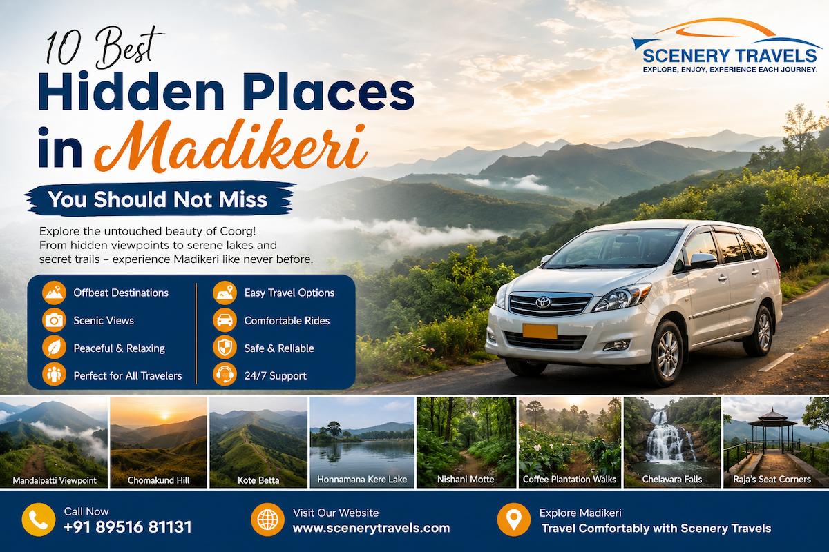Scenery Travels 10 Best Hidden Places in Madikeri You Should Not Miss