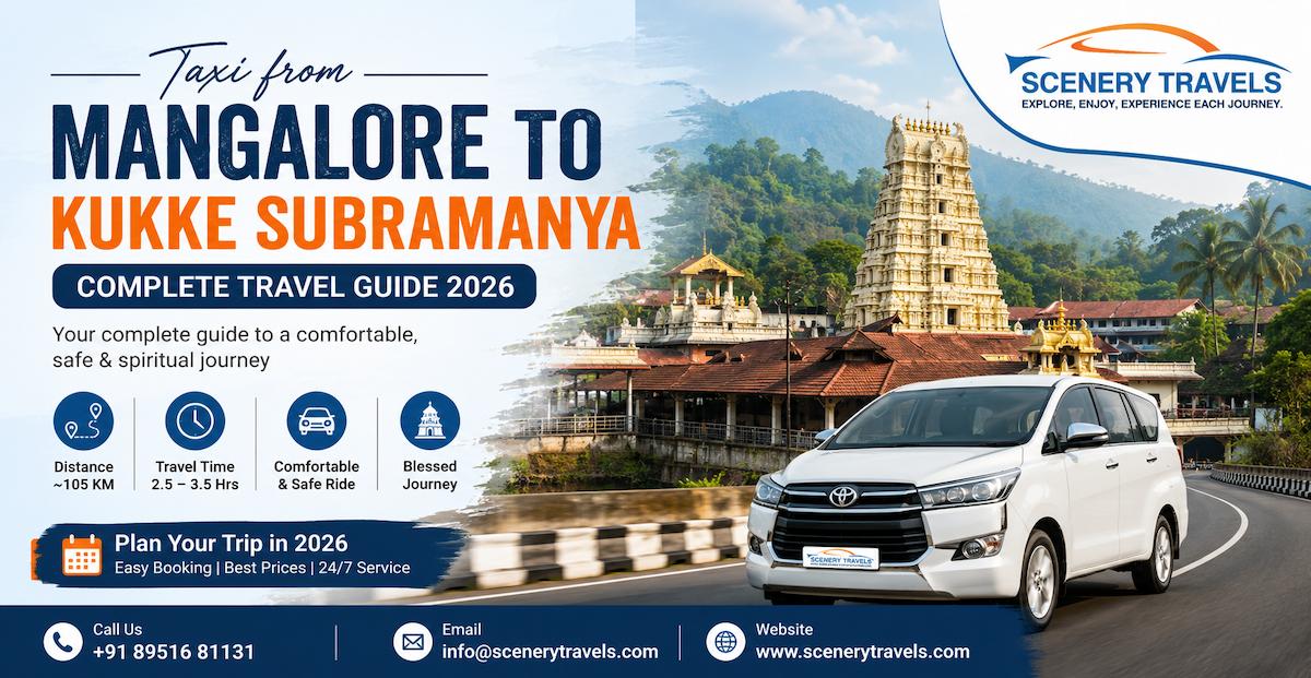 Taxi from Mangalore to Kukke Subramanya Complete Travel Guide